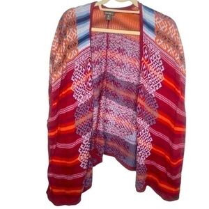 Eddie Bauer Western Style Knit Poncho Size XS/S